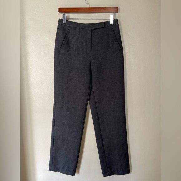 Armani Collezioni Made in Italy textured charcoal gray dress pants 6 - Picture 1 of 7